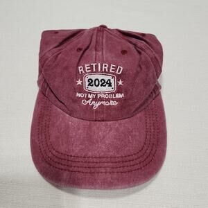Retired 2024 ''Not my problem anymore'' hats No brand